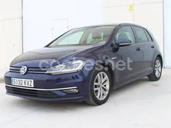 Azul Usado 2019 VW Golf VII Sportline Familiar | 12.490 € (Precio justo)