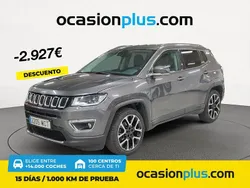 Gris / plata Usado 2021 Jeep Compass Limited SUV | 18.600 € (Precio justo)