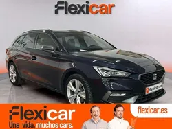 Azul Usado 2022 Seat Leon FR Familiar | 19.590 € (Precio justo)