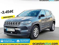 Gris Usado 2022 Jeep Compass Longitude SUV | 19.446 € (Precio justo)