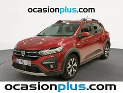 Rojo Usado 2021 Dacia Sandero Comfort Utilitario | 13.628 € (Precio justo)