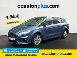 Azul Usado 2021 Ford S-MAX Titanium Monovolumen | 20.300 € (Precio justo)