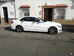 Blanco Usado 2015 Mercedes C220 AMG Berlina | 22.500 € (Precio justo)