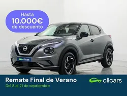 Gris / plata Usado 2024 Nissan Juke Acenta SUV | 20.290 € (Precio justo)