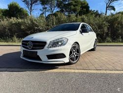 Blanco Usado 2013 Mercedes A180 AMG line Berlina | 14.300 € (Precio justo)