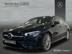 Negro Usado 2022 Mercedes CLA250e Shooting Brake AMG line Familiar | 40.205 €