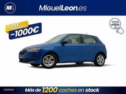 Azul Usado 2022 Skoda Fabia Ambition Berlina | 15.985 € (Precio justo)