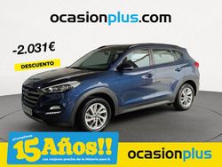 Azul Usado 2019 Hyundai Tucson SUV | 22.350 € (Precio justo)