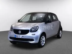 Gris / plata Usado 2015 Smart ForFour Passion Berlina | 9990 € (Caro)