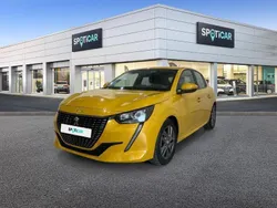 Dorado Usado 2021 Peugeot 208 Active Utilitario | 12.750 € (Precio justo)
