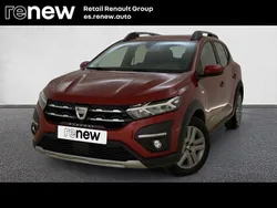 Rojo Usado 2021 Dacia Sandero Comfort Utilitario | 13.950 € (Un poco caro)