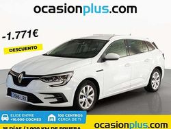 Blanco Usado 2021 Renault Mégane IV Intens Familiar | 17.719 € (Precio justo)