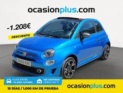Azul Usado 2018 Fiat 500 S Descapotable | 13.290 € (Caro)