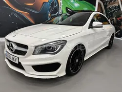 Blanco Usado 2016 Mercedes CLA200 AMG line Berlina | 15.999 € (Precio justo)