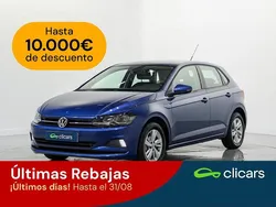 Azul Usado 2019 VW Polo Advance Berlina | 13.290 € (Precio justo)