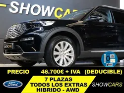Negro Usado 2023 Ford Explorer SUV | 45.700 €
