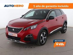 Rojo Usado 2018 Peugeot 3008 GT-line SUV | 17.999 € (Precio justo)