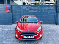 Rojo Usado 2014 Ford Fiesta Trend Utilitario | 6990 € (Un poco caro)