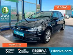 Negro Usado 2019 VW Golf VII Advance Utilitario | 14.390 € (Precio justo)
