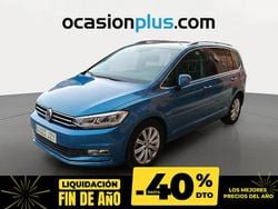 Azul Usado 2017 VW Touran Sportline Monovolumen | 16.300 € (Precio justo)