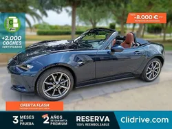 Negro Usado 2022 Mazda MX5 Kizuna Descapotable | 26.390 € (Super precio)