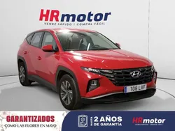 Rojo Usado 2021 Hyundai Tucson SUV | 18.100 € (Precio justo)