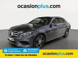 Gris Usado 2016 Mercedes E220 AMG Berlina | 21.300 € (Precio justo)