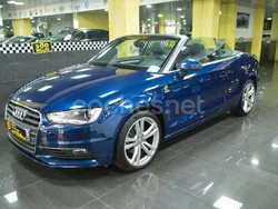Azul Usado 2015 Audi A3 Cabriolet Ambition Descapotable | 22.400 € (Buen precio)