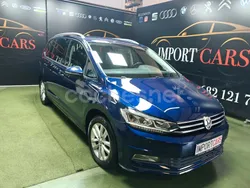 Azul Usado 2016 VW Touran Advance Monovolumen | 17.900 € (Precio justo)