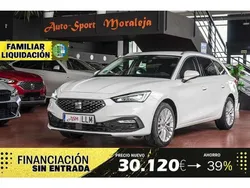 Blanco Usado 2020 Seat Leon ST XCELLENCE Familiar | 16.800 € (Precio justo)