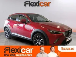 Rojo Usado 2017 Mazda CX-3 Luxury SUV | 14.390 € (Precio justo)