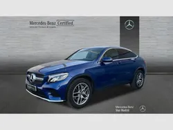 Azul brillante Usado 2019 Mercedes GLC220 AMG line Coupe | 40.990 € (Precio justo)