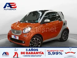 Naranja Usado 2016 Smart ForTwo Cabrio Passion Descapotable | 13.950 € (Precio justo)