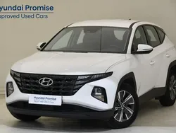 Atlas white Usado 2024 Hyundai Tucson SUV | 24.290 € (Buen precio)