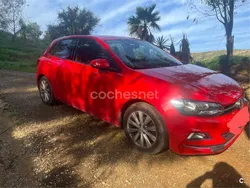 Rojo Usado 2018 VW Polo Sportline Berlina | 14.700 € (Precio justo)