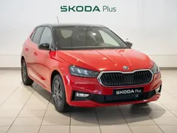 Rojo Nuevo 2025 Skoda Fabia | 18.490 € (Precio justo)