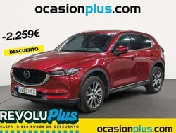 Rojo Usado 2019 Mazda CX-5 Signature SUV | 22.591 € (Precio justo)