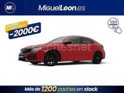 Rojo Usado 2021 Honda Civic Elegance Berlina | 21.985 € (Precio justo)