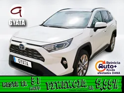Blanco Usado 2021 Toyota RAV4 Hybrid Luxury SUV | 33.990 € (Precio justo)