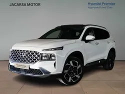 White cream Usado 2024 Hyundai Santa Fe SUV | 44.990 € (Buen precio)