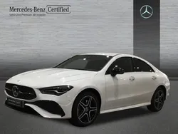 Blanco digital Usado 2024 Mercedes CLA250e AMG line Berlina | 43.500 € (Precio justo)