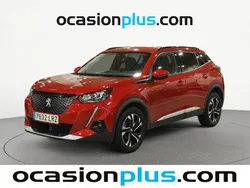 Rojo Usado 2021 Peugeot 2008 Allure SUV | 13.455 € (Precio justo)