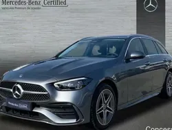 Gris Usado 2024 Mercedes C300e Familiar | 57.500 € (Caro)