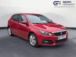Rojo Usado 2021 Peugeot 308 Active Berlina | 14.500 € (Buen precio)