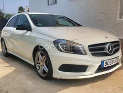 Blanco Usado 2014 Mercedes A200 AMG line Berlina | 13.900 € (Precio justo)