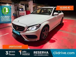Blanco Usado 2017 Mercedes C220 Berlina | 24.990 € (Un poco caro)