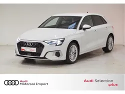 Blanco glaciar Usado 2022 Audi A3 Sportback Advanced Plus Berlina | 30.500 € (Un poco caro)