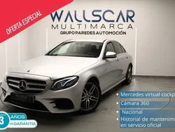 Gris Usado 2019 Mercedes E220 Berlina | 31.980 € (Buen precio)