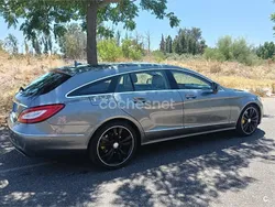 Gris / plata Usado 2015 Mercedes CLS350 Shooting Brake Familiar | 22.000 €