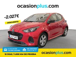 Rojo Usado 2024 Mazda 2 Exclusive-Line Berlina | 22.300 € (Un poco caro)